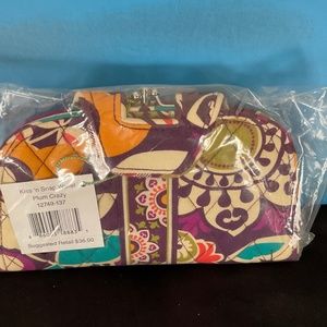Vera Bradley Kiss n Snap Wallet NWT